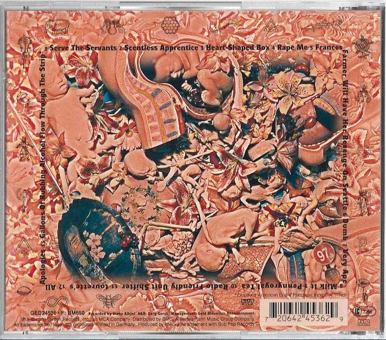 Nirvana - - - - - In Utero - - - - - CD