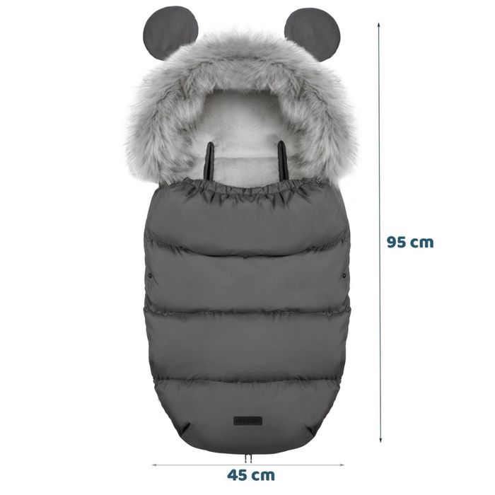 Śpiworek dla dziecka do wózka na sanki Rickokids