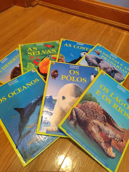 Enciclopédia dos Animais Selvagens – Coleção de Ecossistemas