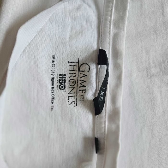Biały t-shirt CROPP