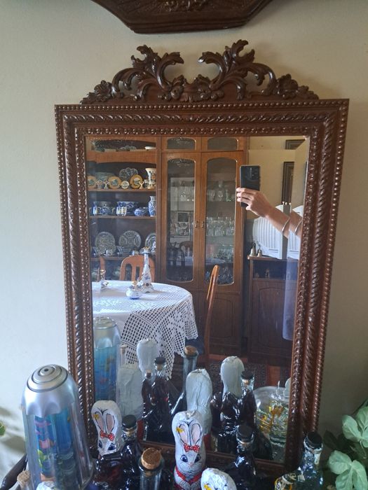 Espelho VINTAGE em madeira