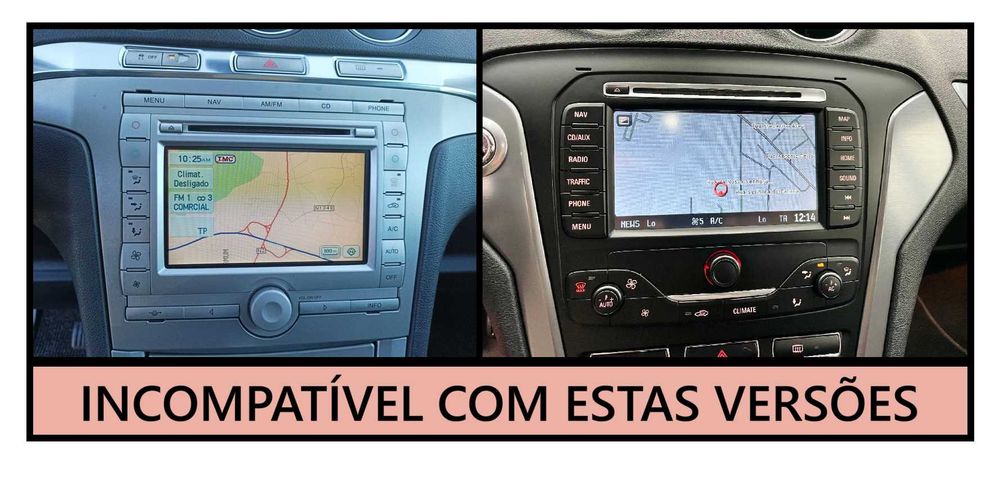 (NOVO) Rádio 2DIN • Ford S-MAX (2006 a 2015) • Android GPS [4+64GB]