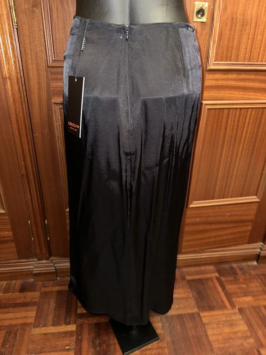 Saia comprida preta Colcci nova com etiqueta