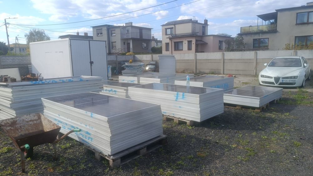 120szt nowe panele fotowoltaiczne - uszkodzone - sprawne elektrycznie 610W moduł solarny fotowoltaiczny