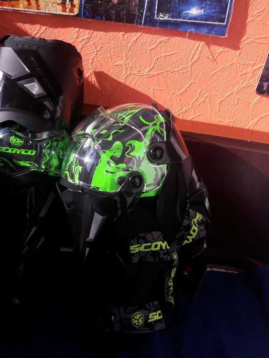 Нові Захисні наколінники Scoyco K12, Green