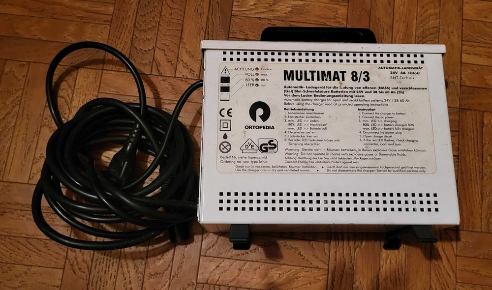 Carregador cadeira rodas Ortopedia Allround 900 C