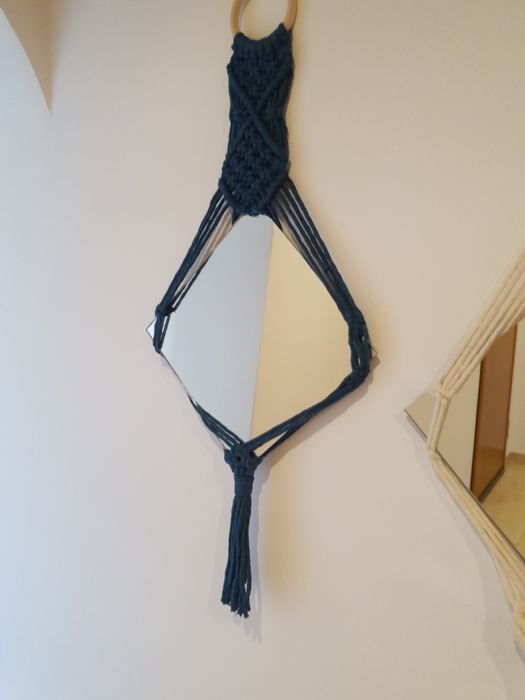 Decorative Macramé Mirror64409422277121122