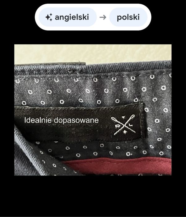 Męskie eleganckie spodnie