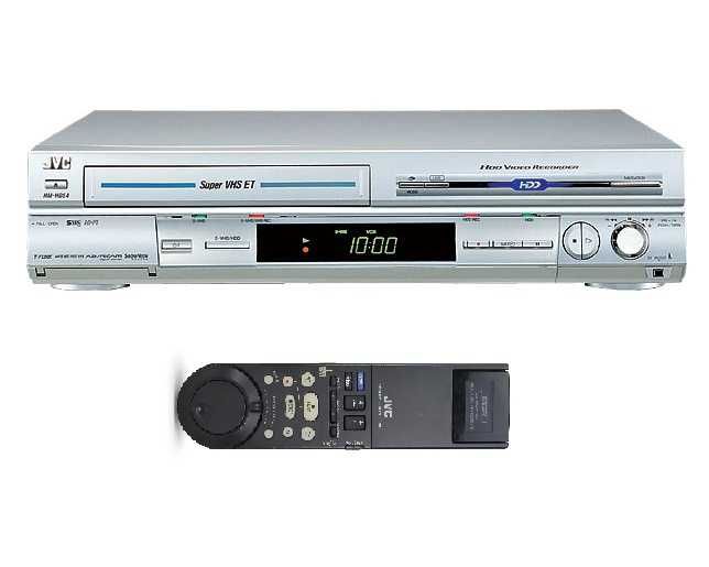 Cyfrowy Magnetowid Super VHS JVC HM-HDS4 z twardym dyskiem HDD 80GB B.E.S.T Pilot Super DA-4 Hi-Fi VHS Stereo NICAM/A2 Unikat !!