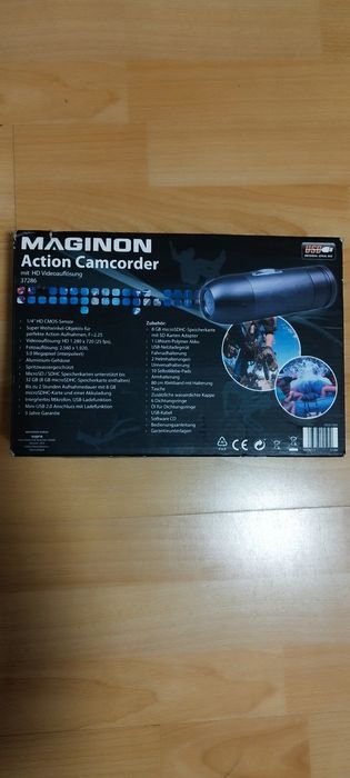 Экшен камера Maginon Action Camcorder Action Sports HD 1