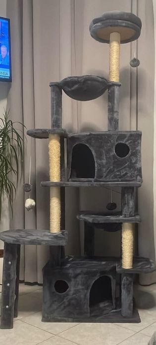 Árvore/Arranhador Gigante para Gatos (1,83m) - Marca Glória