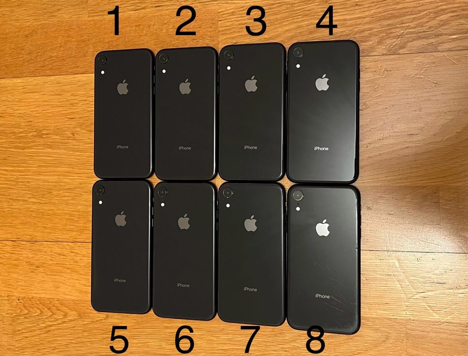 ДОНОР НА ЗАПЧАСТИ - iPhone XR - 64 - 128 гб - 84-97% АКБ - ICLOUD - BLACK