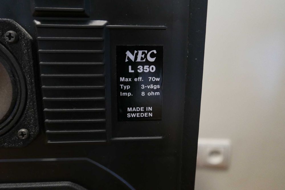 Dobre kolumny głośnikowe NEC L-350 OKAZJA