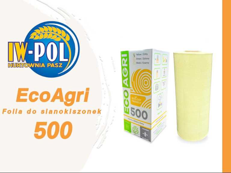 Folia do sianokiszonki EcoAgri żółta 500 - cena Brutto -