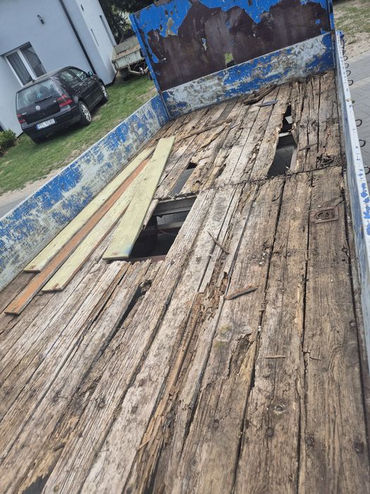 Przyczepka samochodowa platforma 4x1.8 Hapert  Aluminiowe burty
