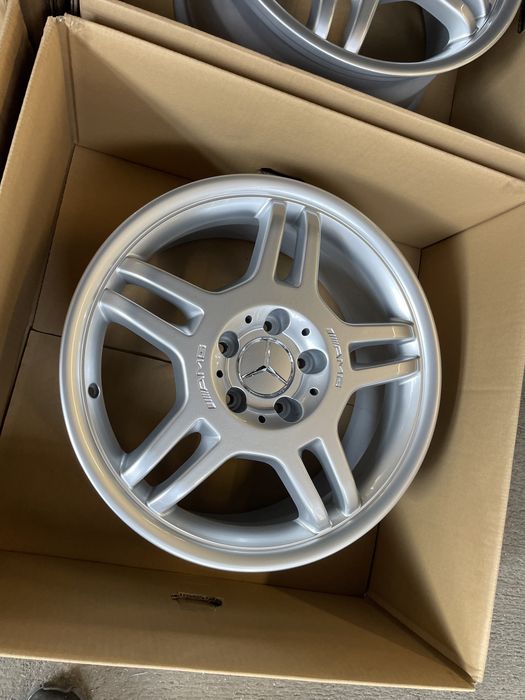 Felgi Mercedes AMG 17 cali c klasa clk slk c32 c36 5x112 7,5 i 8,5 org