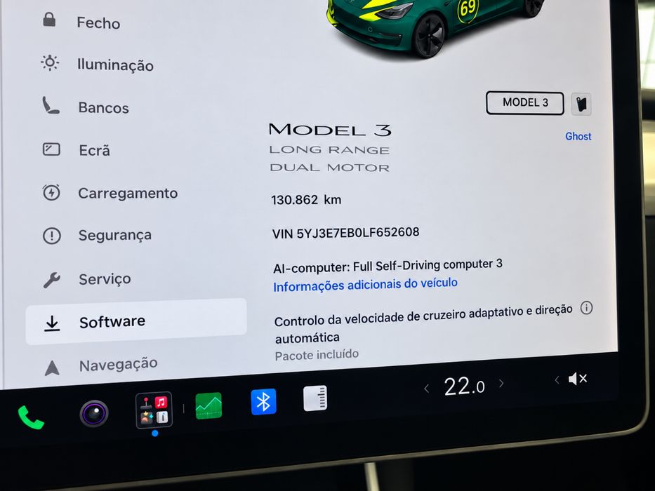 Tesla Model 3 Long Range 130.862 km