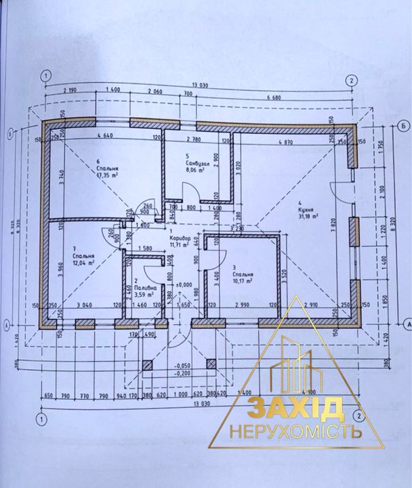 Продаж будинку 4к 100 кв.м у с.Боратин, ГАЗ по вулиці, ділянка 5 сотих