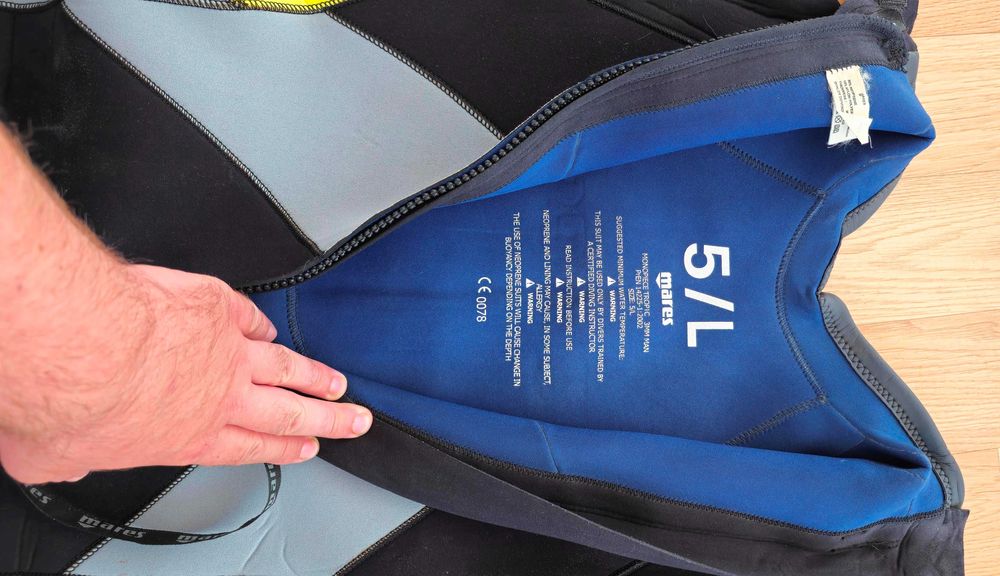 Pianka nurkowa MARES tropic 3mm _ Rozmiar L