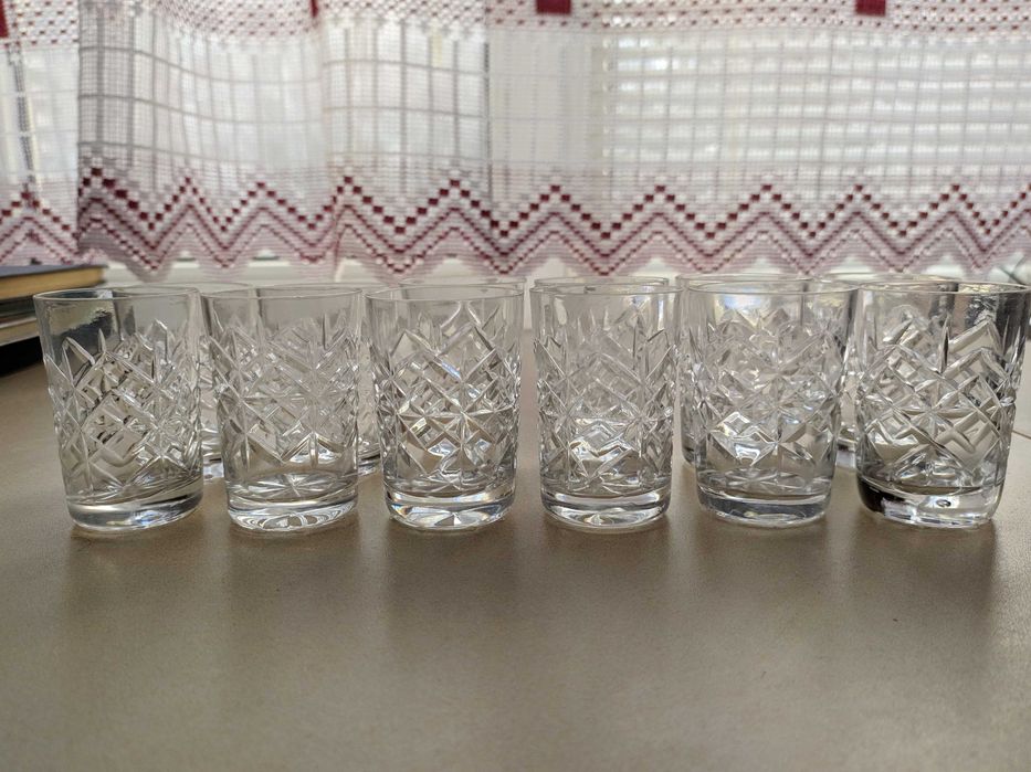 Стаканы. Рюмки. Хрусталь.