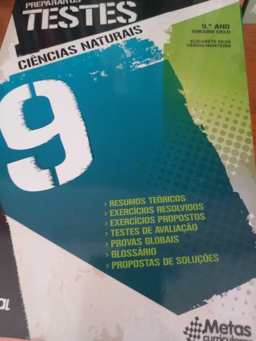 livros de ciências de 9ºano