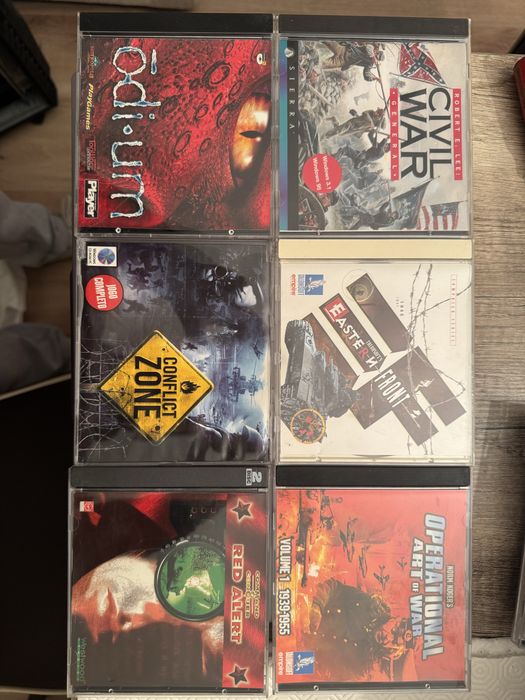 Jogos para PC vintage - CD's originais