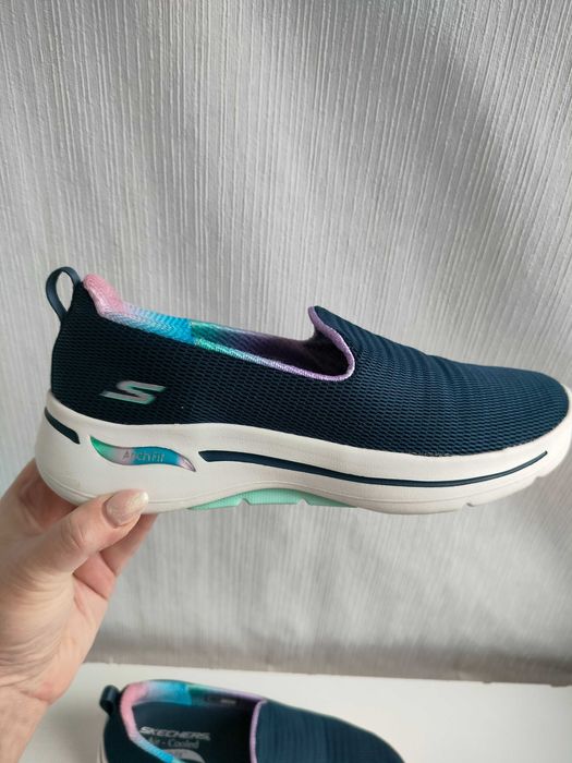 Кроссовки женские мокасины Skechers go walk arch fit