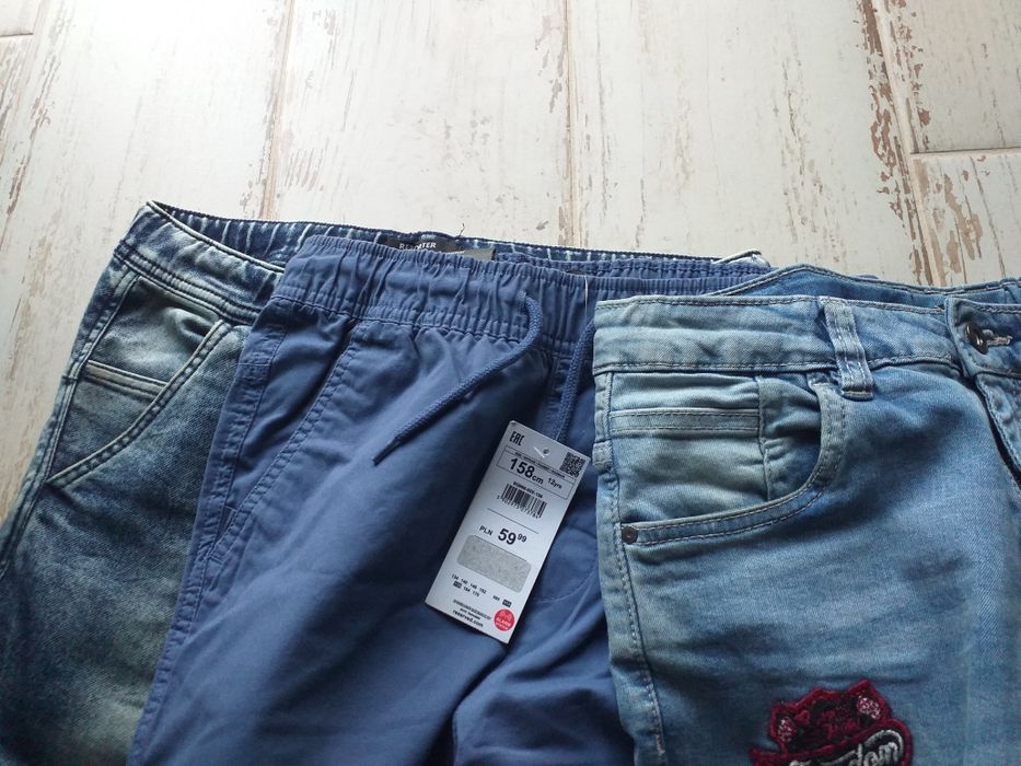 4 x Spodnie reserved 158 reporter