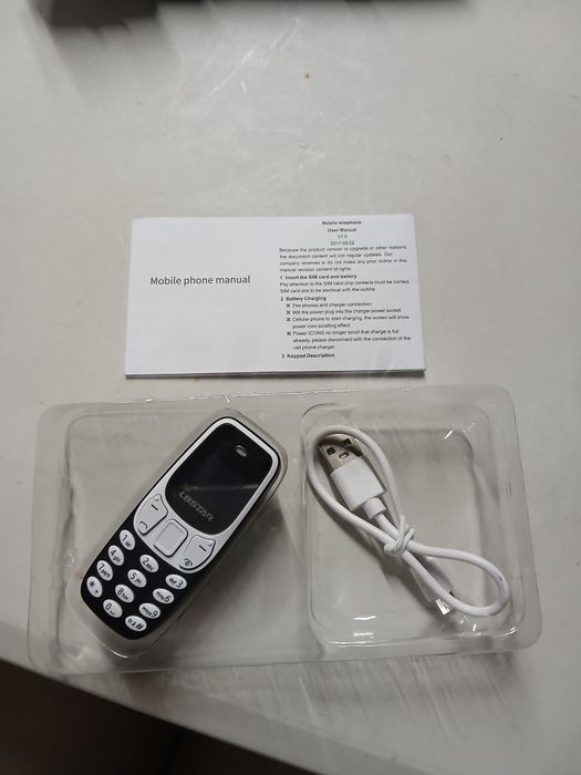 Mini Telemóvel L8STAR BM10 Dual SIM / Bluetooth — NOVO!