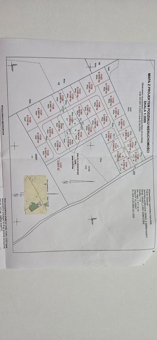 Sprzedam działki budowlane z WZ Bartoszyce - Lidzbark Warm. 4500 zł/ar