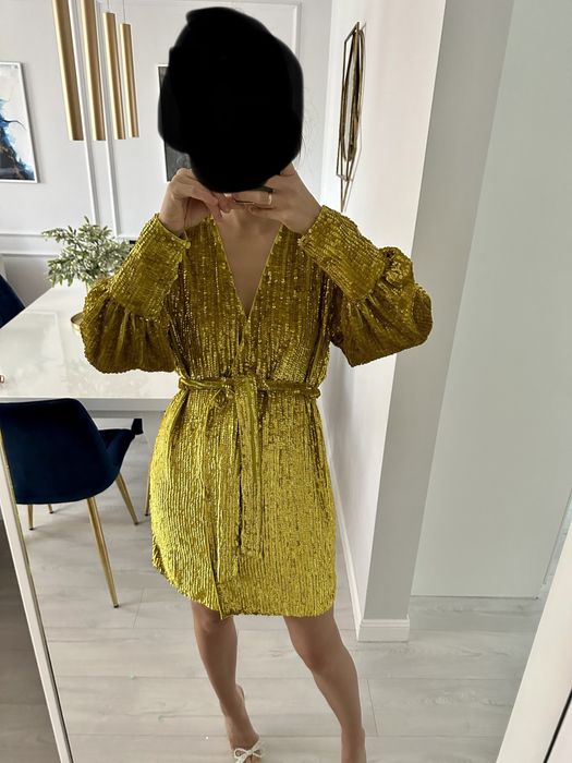 Asos Cekinowa sukienka