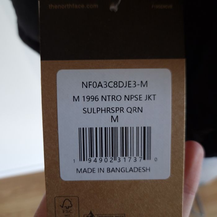 Kamizelka The North Face 1996 Retro Nuptse Black