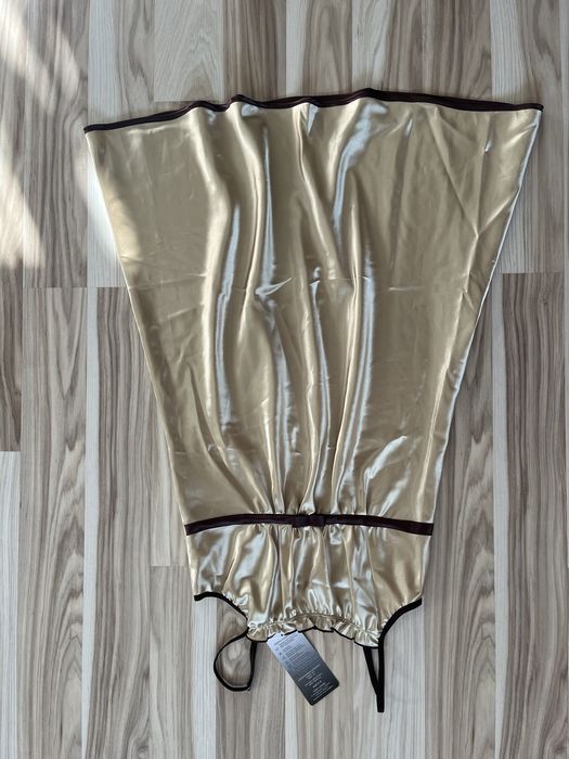 Koszula nocna damska złota nowa S