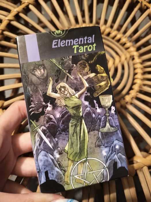 Karty Tarota: Elemental Tarot (Lo Scarabeo) – Stan Idealny! Kolekcjonerska