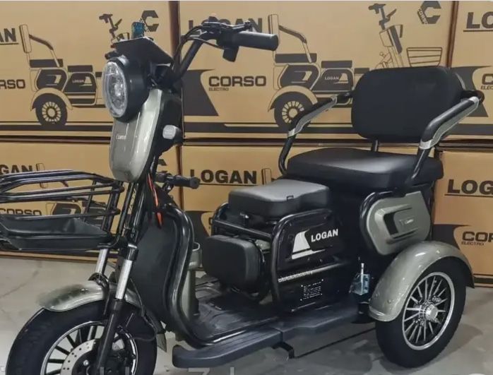 Електричний трицикл Corso “Logan”,1000W/72V/20Ah,дешево