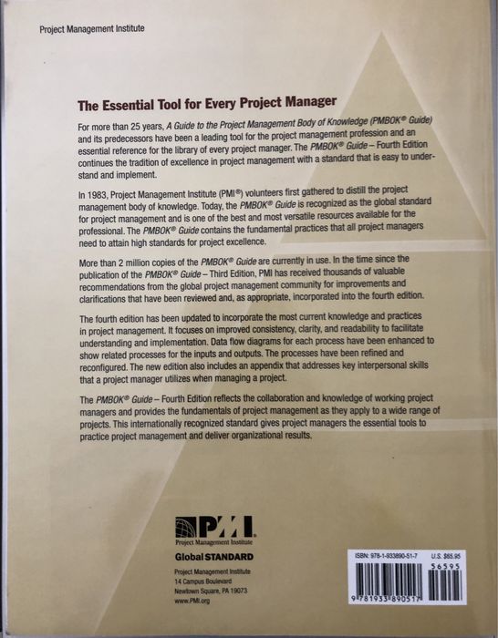 Livro - Project Management Body of Knowledge