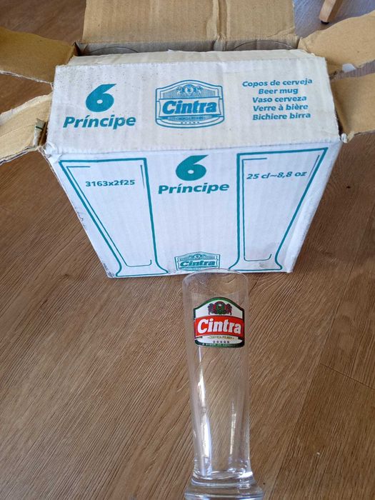 Copos de cerveja de coleção Cintra