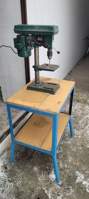 Wiertarka stołowa kolumnowa Parkside PTBM 500 + solidny stół