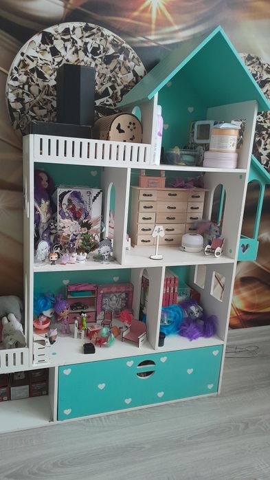 Большой дом для кукол кукольный домик