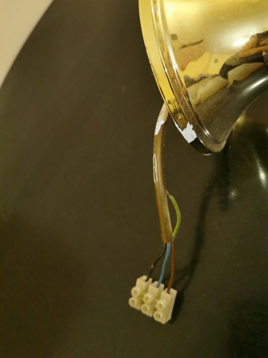 Lampa wisząca, złota, Okazja!
