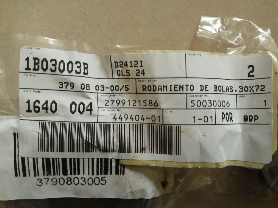Vendo anilha de ligação de máquina Eletrolux
