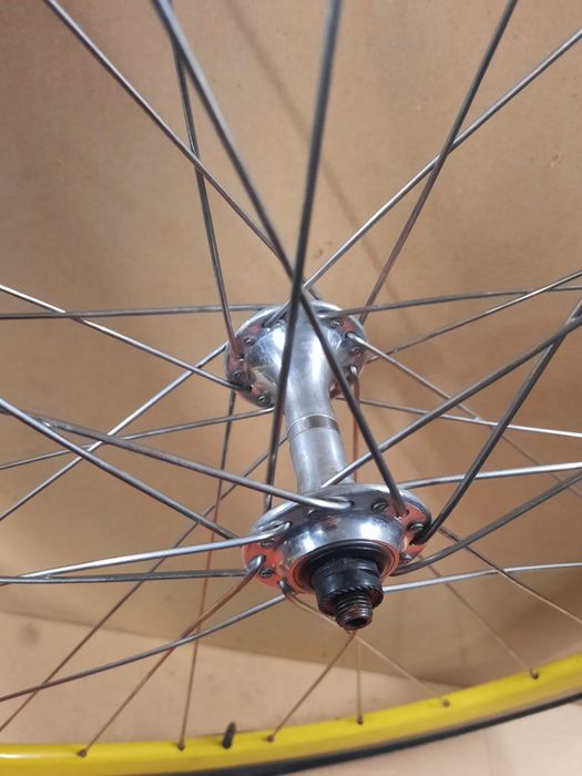 koło szosowe 28" campagnolo / rigida dp18 / continental