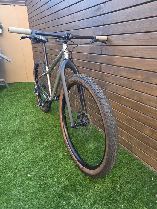 Bicicleta titanio Olson