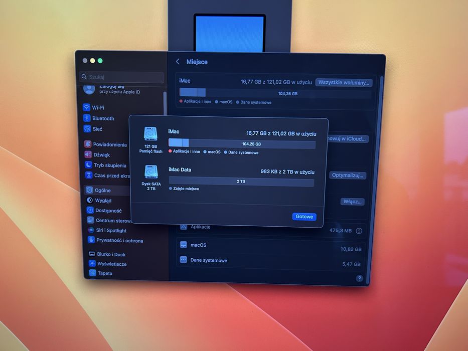 Apple iMac 27 5k 3.8GHz 64GB 2TB Fusion Radeon 8GB