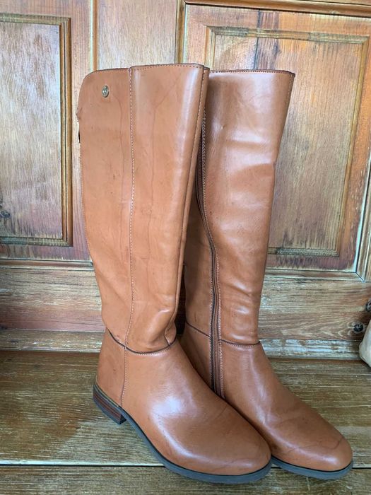 Botas camel XTI de mulher