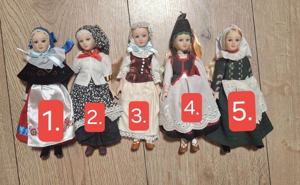 Porcelanowe lalki DEAGOSTINI Strój ludowy