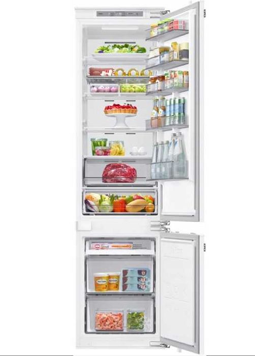 Lodówka Samsung  298l NoFrost AI + do zabudowy - używana TYLKO przez 10 miesięcy , na gwarancji.