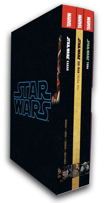 Pakiet Star Wars. Obi-Wan - Droga Jedi / Kanan – Ostatni padawan / Yoda. Egmont - komiksy. Nowy Produkt