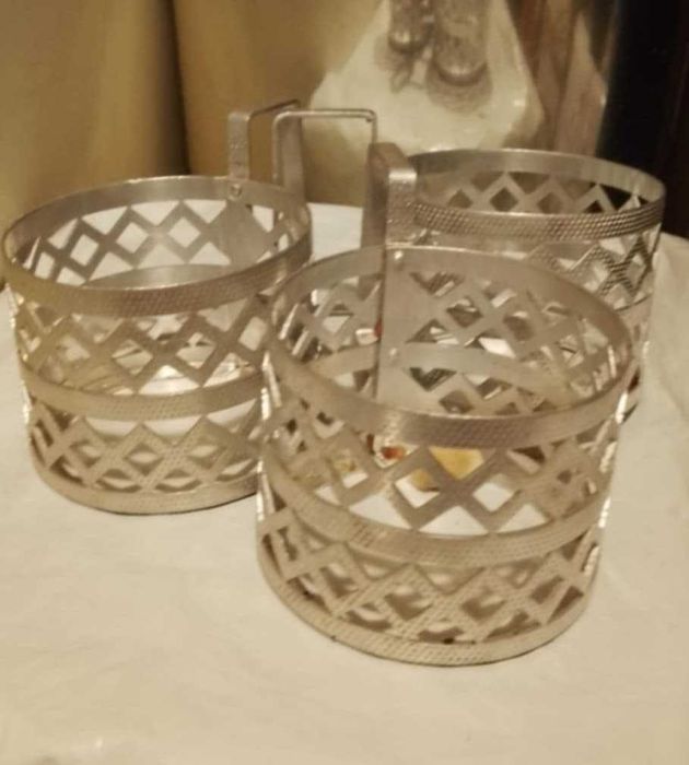 Koszyczki/uchwyty do szklanek PRL