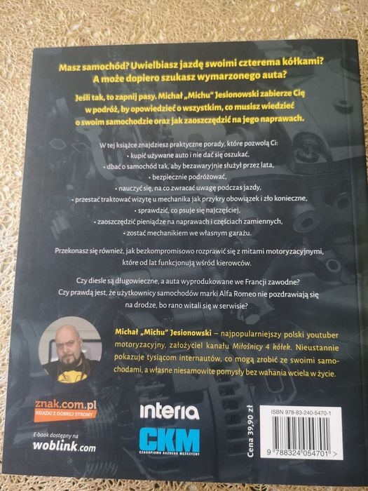 Nowa książka: Miłośnicy czterech kółek. Michał "Michu" Jesionowski